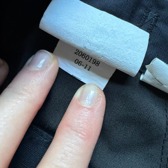 Genuine Gear Military Combat Black Cargo Pants Men’s Large Long - Picture 10 of 10